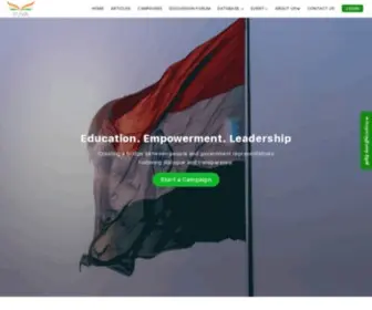 Yuvaindia.co.in(YUVA Active Advocacy Forum) Screenshot