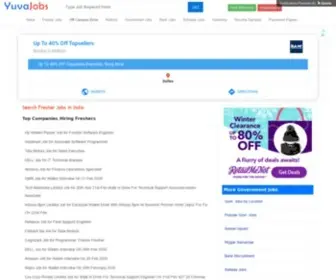 Yuvajobs.com(Jobs for Freshers and Govt) Screenshot