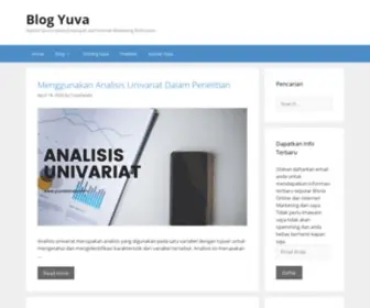 Yuvalianda.com(Belajar Bisnis Online dan Internet Marketing) Screenshot