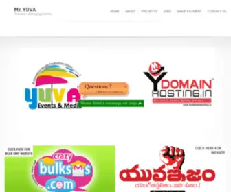 Yuvamedia.com(YUVA GROUP OF COMPANIES) Screenshot
