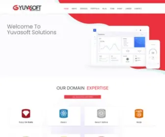 Yuvasoftech.com(YuvaSoft Solutions) Screenshot