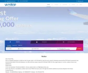 Yuvatrip.com(Flight) Screenshot