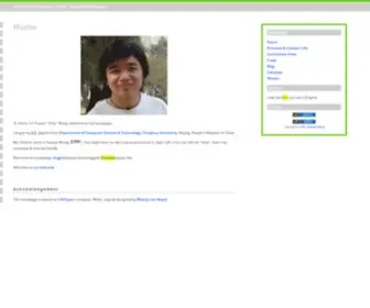 Yuxuan.org(Yuxuan Wang) Screenshot