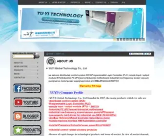 YuyiStore.com(PLC DCS SERVO Control MOTOR POWER SUPPLY IPC ROBOT) Screenshot