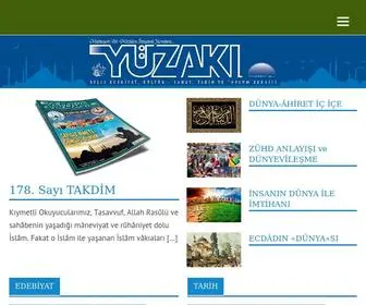 Yuzaki.com(Yüzakı Dergisi) Screenshot