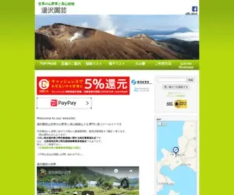 Yuzawa-Engei.net(山野草と高山植物、種の通販【湯沢園芸】) Screenshot
