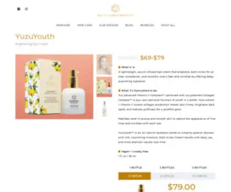 Yuzuyouth.com(Skin Research Institute) Screenshot