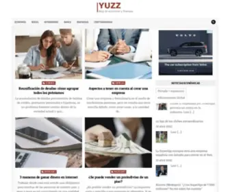 Yuzz.org.es(Noticias de economía) Screenshot