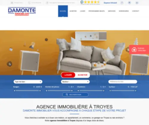 Yves-Damonte.fr(YVES) Screenshot
