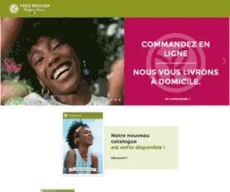 Yves-Rocher.ci(Yves) Screenshot