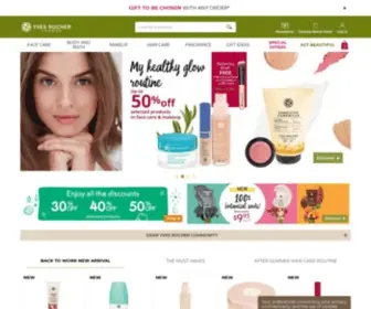Yvesrocherusa.com(Shop Yves Rocher online) Screenshot