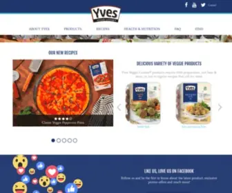 Yvesveggie.com(Hain) Screenshot