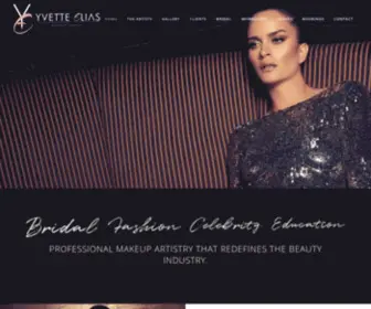 Yvetteelias.com(Yvette Elias Makeup) Screenshot