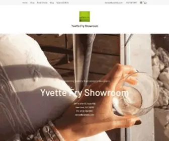 Yvettefry.com(Yvette Fry Showroom) Screenshot