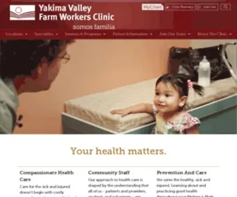 YVFWC.com(Yakima Valley Farm Worker's Clinic) Screenshot