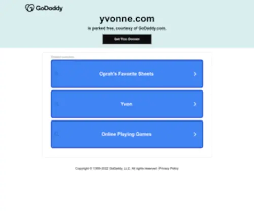 Yvonne.com(yvonne) Screenshot