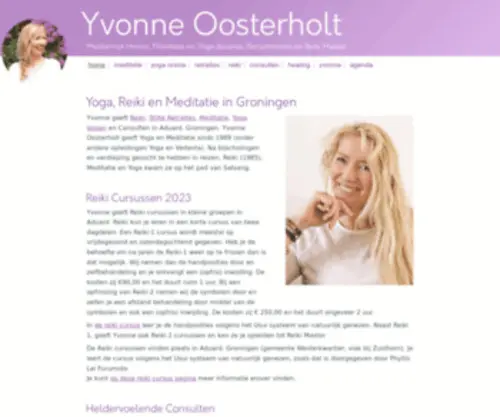 Yvonneoosterholt.nl(Yvonne Oosterholt) Screenshot