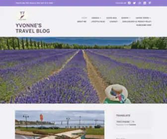 Yvonnestravel.blog(Yvonne's Travel Blog) Screenshot