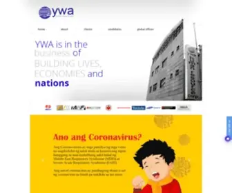 Ywacorp.com(YWA Human Resource Corporation) Screenshot