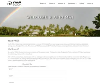 Ywamsamoa.org(YWAM SAMOA) Screenshot