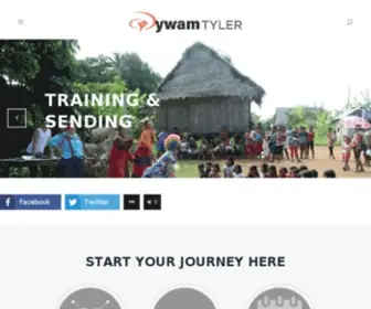 Ywamtyler.org(YWAM Tyler Discipleship Missionary Training School) Screenshot