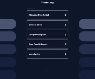 Ywater.org(Home – Ywater) Screenshot
