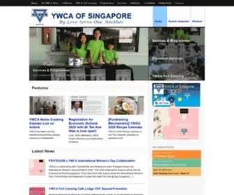 Ywca.org.sg(Ywca) Screenshot