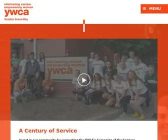 Ywcagreenbay.org(YWCA Greater Green Bay) Screenshot