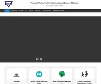 Ywcamadras.org(YWCA of Madras) Screenshot