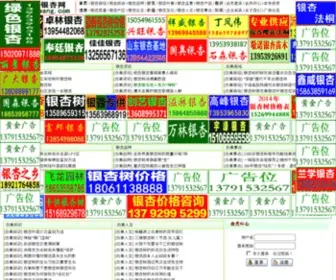 YXW.gov.cn(中国银杏网) Screenshot
