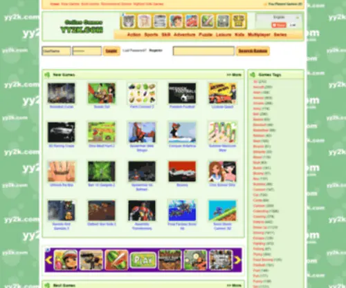 YY2K.com(Free Online Games) Screenshot