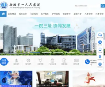 YY8080120.com(岳阳市卫生健康委员会) Screenshot