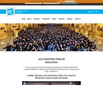 YYcadvisors.com(Top Accounting Firm) Screenshot