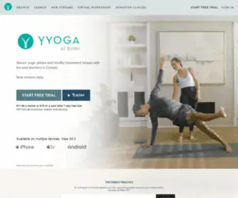 YYoga.tv(YYOGA at Home) Screenshot