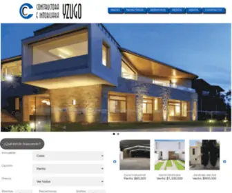 Yzugoinmobiliaria.com(YZUGO INMOBILIARIA EN SAN LUIS POTOSI) Screenshot