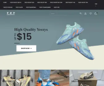 YZYSNKRS.com(UA Yeezy Boost for Sale) Screenshot