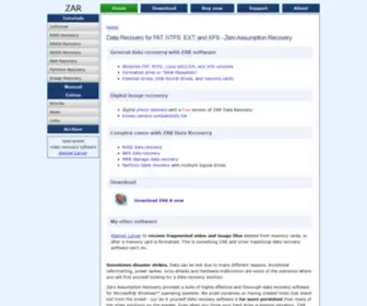 Z-A-Recovery.com(Data Recovery Software) Screenshot