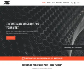Z-Liner.com(Z-Liner Labs Custom Insoles For Max Comfort, Foot Health & Pain Relief) Screenshot