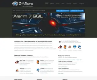 Z-Microtech.com(Security) Screenshot