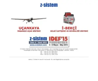 Z-Sistem.com(Ucankaya iHA Sistemleri) Screenshot