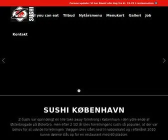 Z-Sushi.dk(Sushi Købehavn) Screenshot