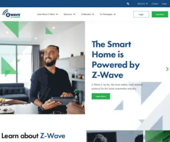 Z-Wavealliance.org(The Z) Screenshot