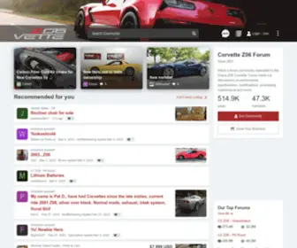 Z06Vette.com(Corvette Z06 Forum) Screenshot