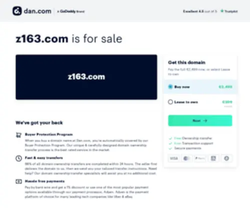 Z163.com(z163) Screenshot