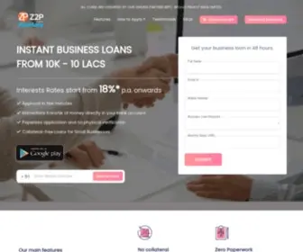 Z2P.today(Personal Loan) Screenshot