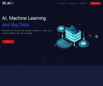 Z5.ai(AI Consultancy) Screenshot