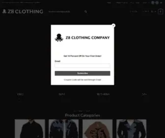 Z8Clothing.com(Z8 Clothing) Screenshot