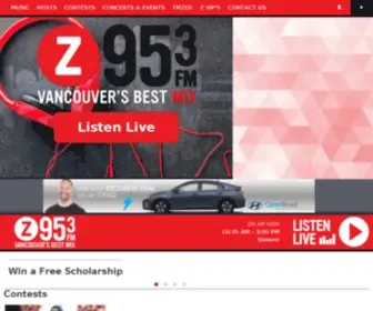 Z953.ca(Vancouver's Best Mix) Screenshot