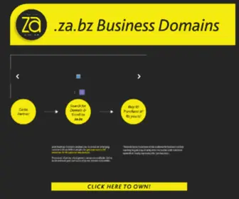 ZA.bz(Get the website address you always wanted) Screenshot