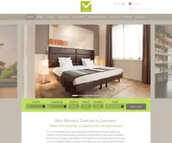 Zaaninn.nl(Best Western Zaan Inn) Screenshot